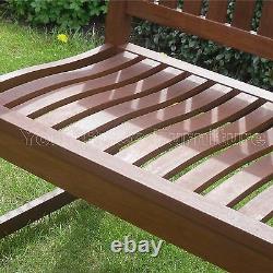 Henley 2 Seat Bench Chunky Quality Hardwood Garden Patio Furniture Free Delivery