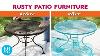 How To Paint U0026 Fix Up Rusty Patio Furniture Basics Better Homes U0026 Gardens
