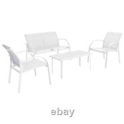 Itzcominghome 4set Outdoor Furniture Bistro Set Garden Patio Table & Chair Bench