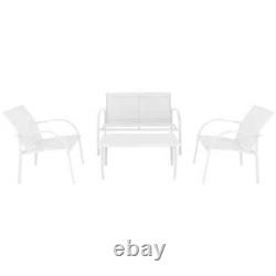 Itzcominghome 4set Outdoor Furniture Bistro Set Garden Patio Table & Chair Bench