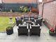 Long Rattan Firepit Garden 8 Pc Patio Furniture Set With Relax Modern Entertain