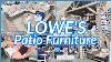 Lowe S Patio Furniture Outdoor Decor 2023 Shop With Me