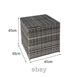 Malta Rattan Wicker Outdoor Garden Furniture Patio 6 Seat Corner Set