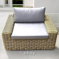 Marbella Polyrattan Garden Patio Conservatory Sofa Chair Furniture Set RRP £2399