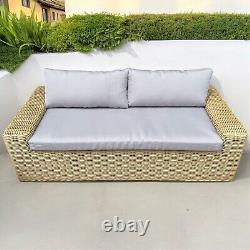 Marbella Polyrattan Garden Patio Conservatory Sofa Chair Furniture Set RRP £2399