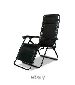 New Textile Reclining Garden Chair Outdoor Patio Furniture Folding Sun Lounger