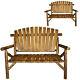 New Traditional 2 Seater Wooden Bench Seat Garden Outdoor Patio Furniture Wood
