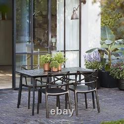 Outdoor Chair Garden Furniture Set -Plastic Garden Chairs, Patio Chairs-Set of 6