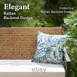 Outdoor Rattan Furniture Patio Furniture Set Wicker Outdoor Conversation Set