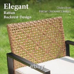 Outdoor Rattan Furniture Patio Furniture Set Wicker Outdoor Conversation Set