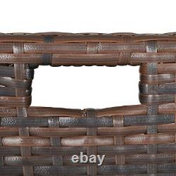 Outsunny 10-seater Outdoor Rattan Garden Furniture Patio Dining Sofa Set and