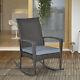 Outsunny Garden Rattan Rocking Chair Garden Furniture Patio Recliner