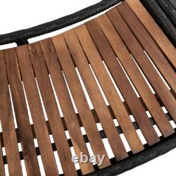 Poly Rattan Spa Surround Hot Tub Wicker Enclosure Outdoor Furniture Garden Patio