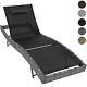 Rattan Day Bed Sun Canopy Lounger Recliner Garden Furniture Patio Terrace Used