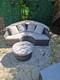 Rattan Daybed & Table Garden Furniture Outdoor Patio Lounger Bed Sofa Canopy Set