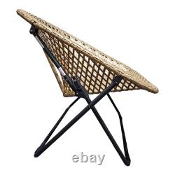 Rattan Folding Bistro Set 2 Chairs & Table Outdoor Patio Garden Furniture