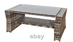 Rattan Garden Furniture Outdoor Corner Sofa Patio Garden Available In 3 Design