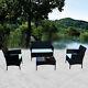Rattan Garden Furniture Set Sofa Chairs Table Set Conservatory Outdoor Patio