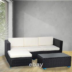 Rattan Garden Furniture with Cushions Outdoor Patio Garden Stylish Furniture Set