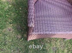 Rattan Garden Patio Furniture Table And 4 Chairs Set £185