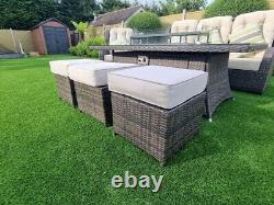 Rattan garden patio furniture sets used