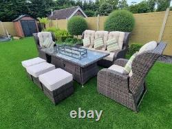 Rattan garden patio furniture sets used