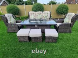 Rattan garden patio furniture sets used