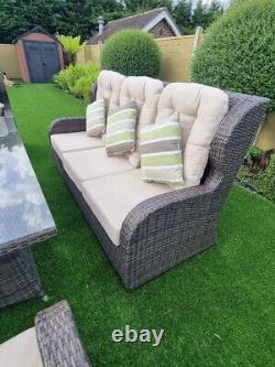 Rattan garden patio furniture sets used