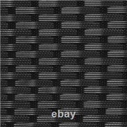 Rattan love Seat for Garden, 2 Seater Wicker Patio Conversation Furniture Set
