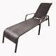 Sun Lounger Defects Pp Rattan Woven Stackable Outdoor Garden Patio Furniture