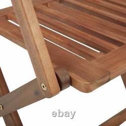 Wooden Garden Furniture Set 4 Seater Dining Outdoor Table Chairs Hardwood Patio