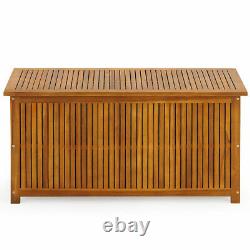 Wooden Garden Storage Box Outdoor Furniture Home Toys Patio Large Big Utility