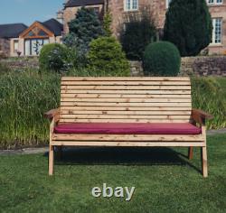 Wooden garden furniture Wooden garden bench Solid Patio Set 3 seater