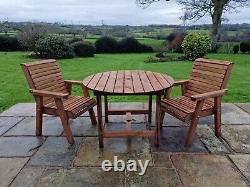 Wooden garden furniture Wooden garden table and chair set Solid Patio Set