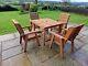 Wooden Garden Furniture Wooden Garden Table And Chair Set Solid Patio Set